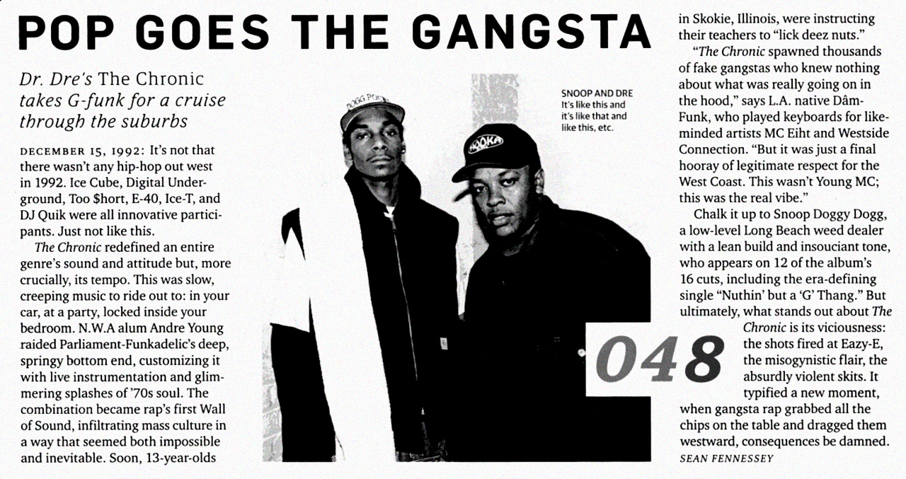 Hip-Hop Nostalgia: Dr. Dre & Snoop 